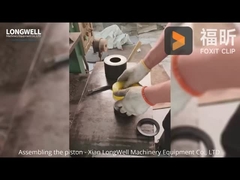 Czerwony PU gumy tłok pompy błota składniki AH000004050200 Średnie ciśnienie